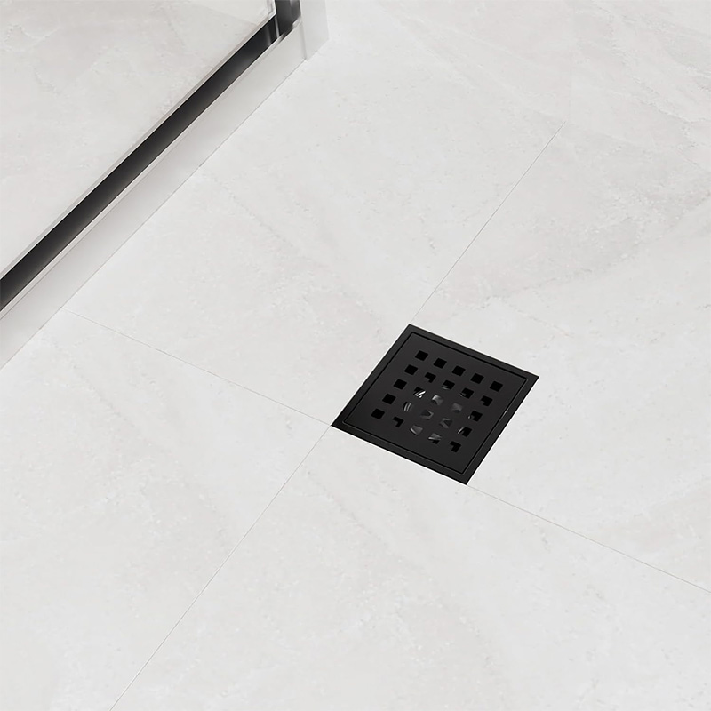 Stainless Steel Black Shower Floor Drain