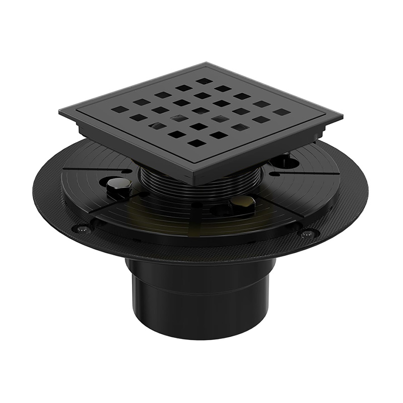Stainless Steel Black Shower Floor Drain
