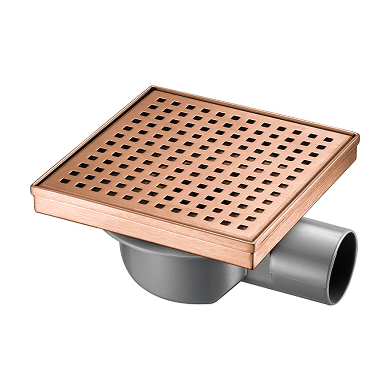 Rose Gold Shower Drain