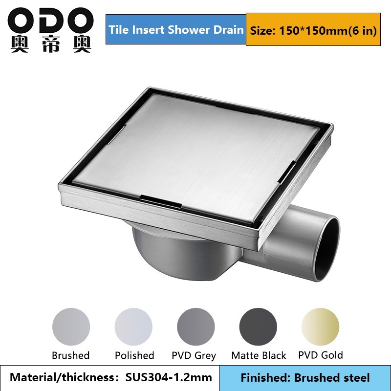 Invisible Modern Shower Floor Drain