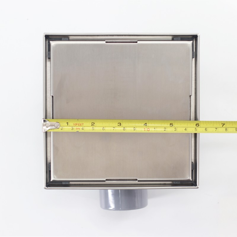 Gold Square Shower Drain