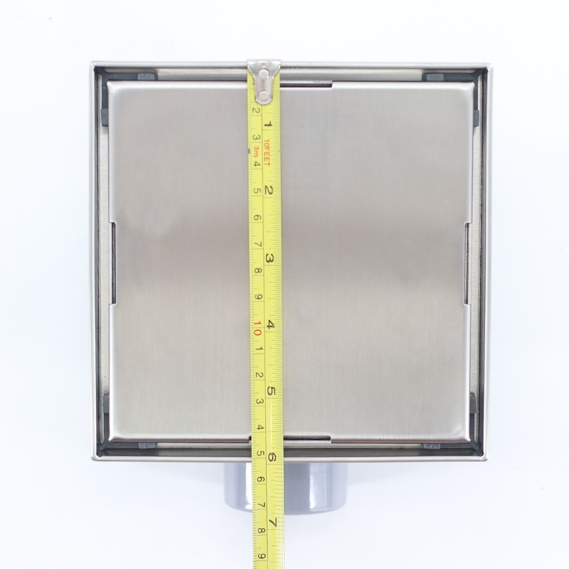 Gold Square Shower Drain