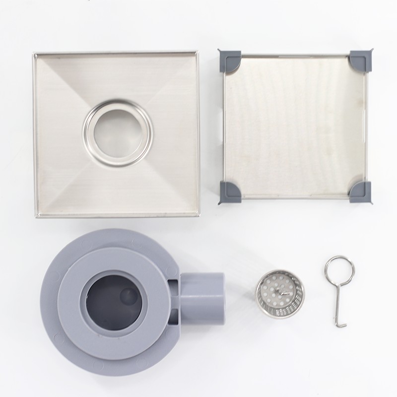 Tile in Square Shower Drain