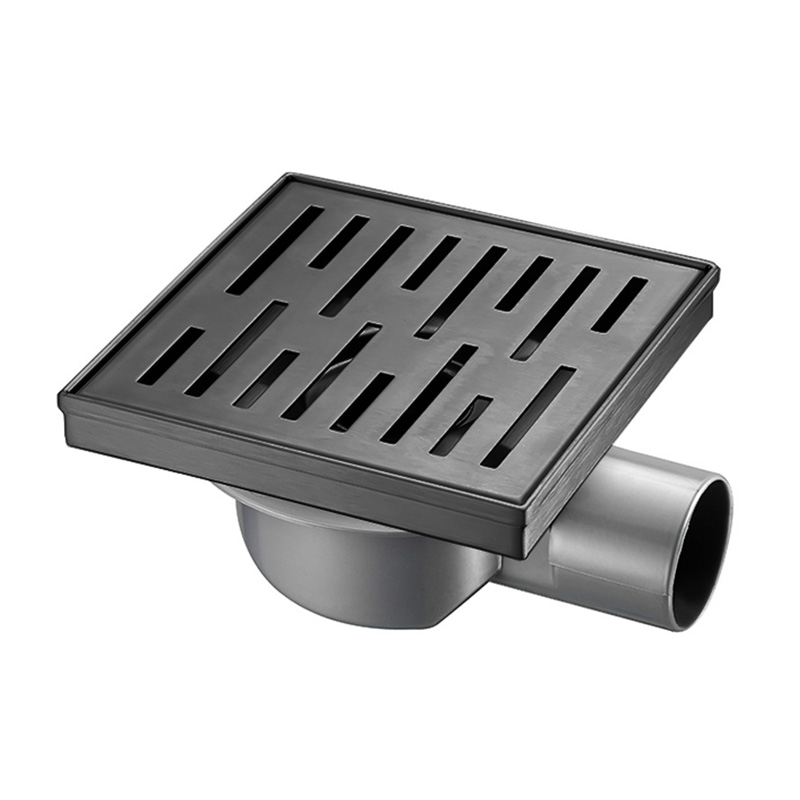 Grey Stainless Shower Grate