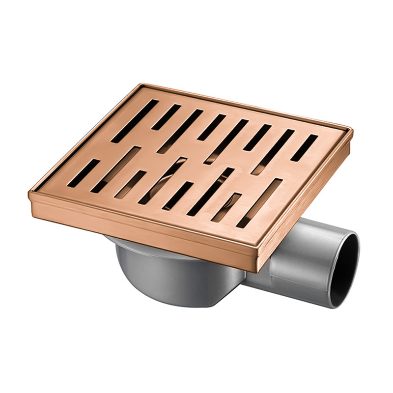 Rose Gold Bathroom Floor Drain