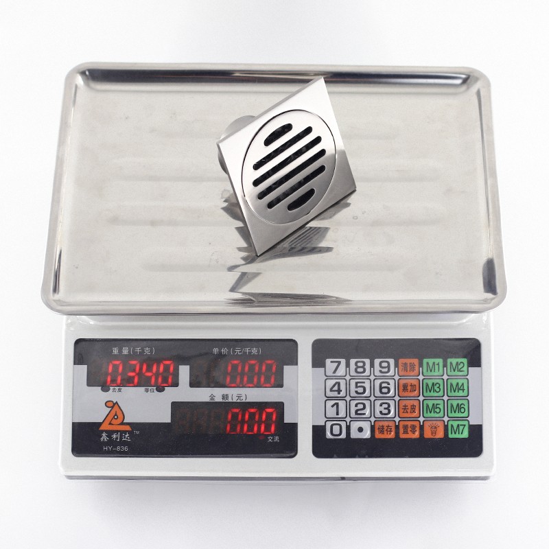 Stainless Steel Square Shower Drain