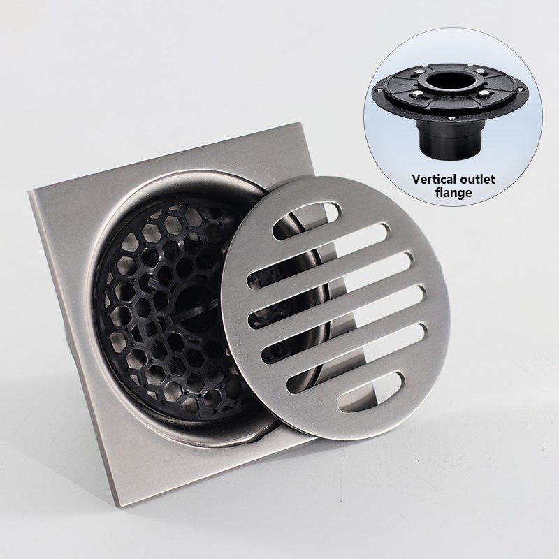 Stainless Steel Square Shower Drain