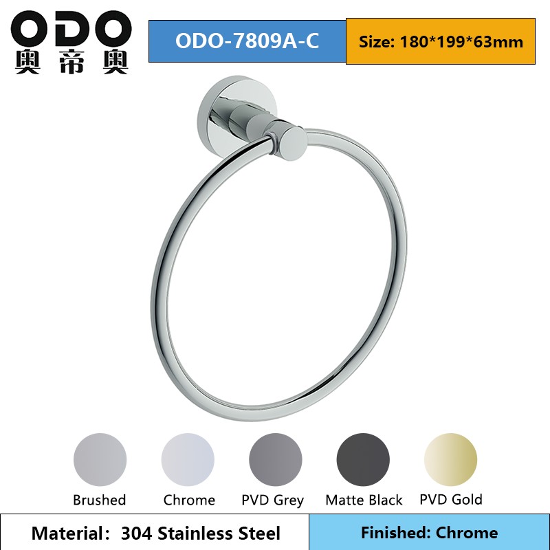 Chrome 78 Series Bathroom Accessories Set