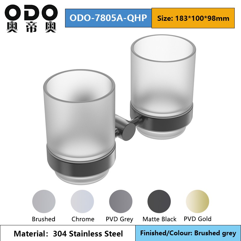 78 Series Gray Bathroom Accessories Set