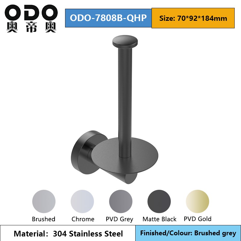 78 Series Gray Bathroom Accessories Set
