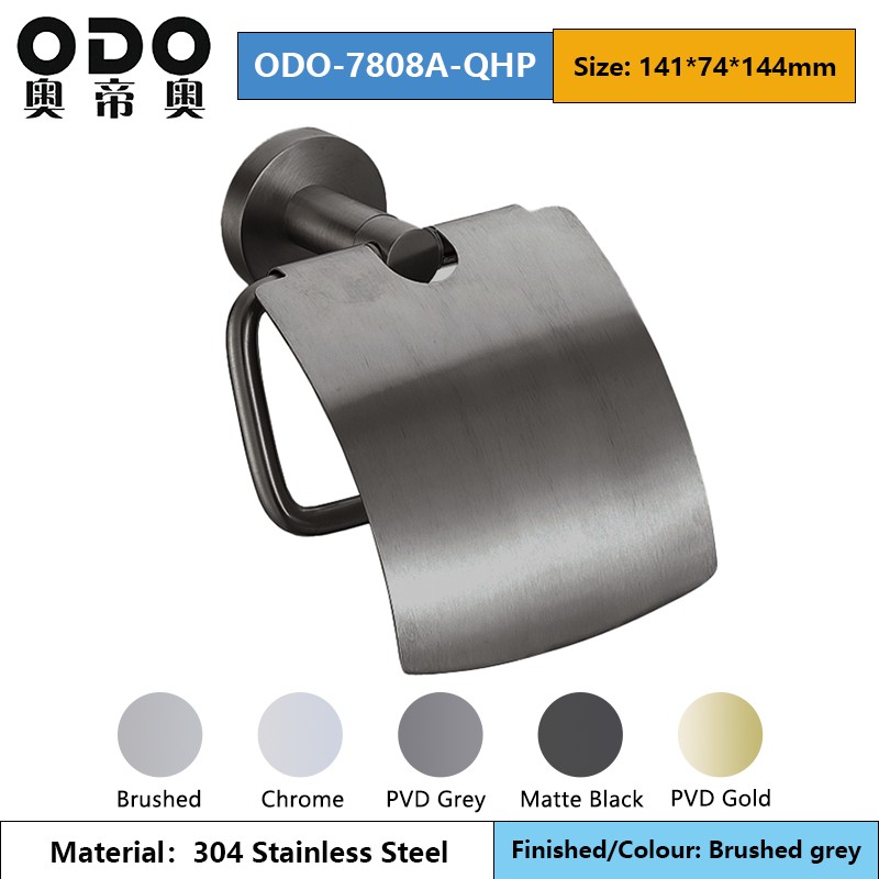 78 Series Gray Bathroom Accessories Set