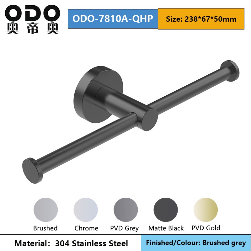 78 Series Gray Bathroom Accessories Set