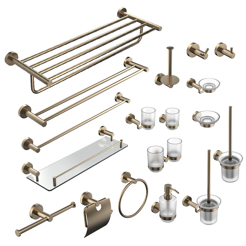 78 Series Champagne Gold Bathroom Accessories