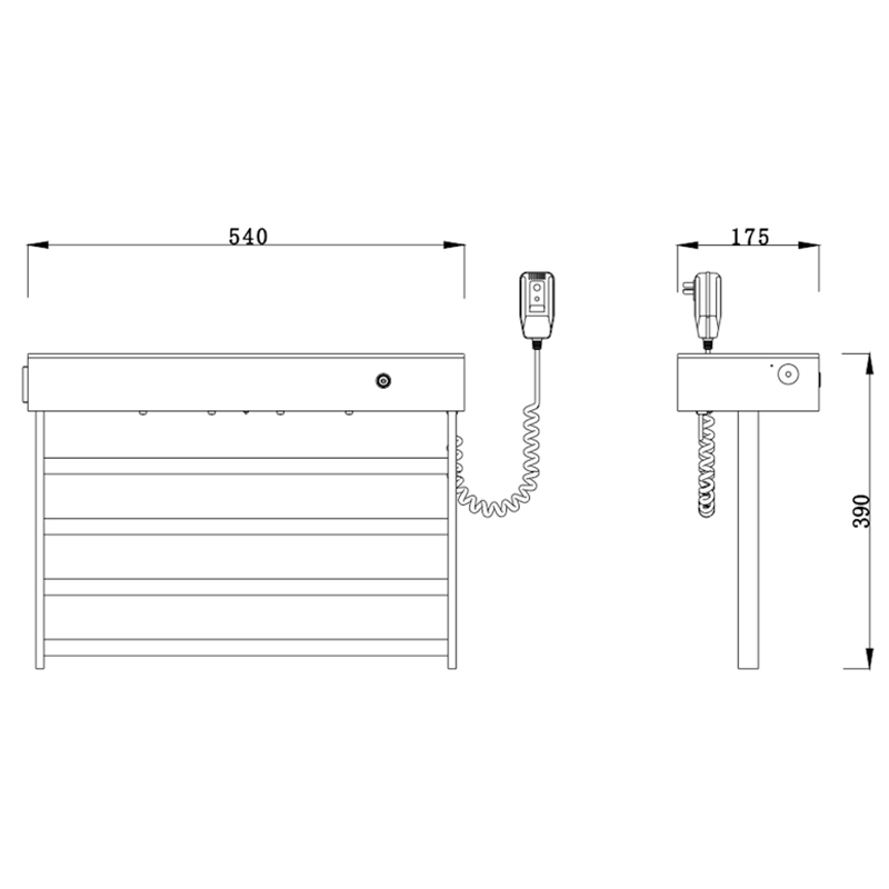 Heated Bathroom Towel Rail