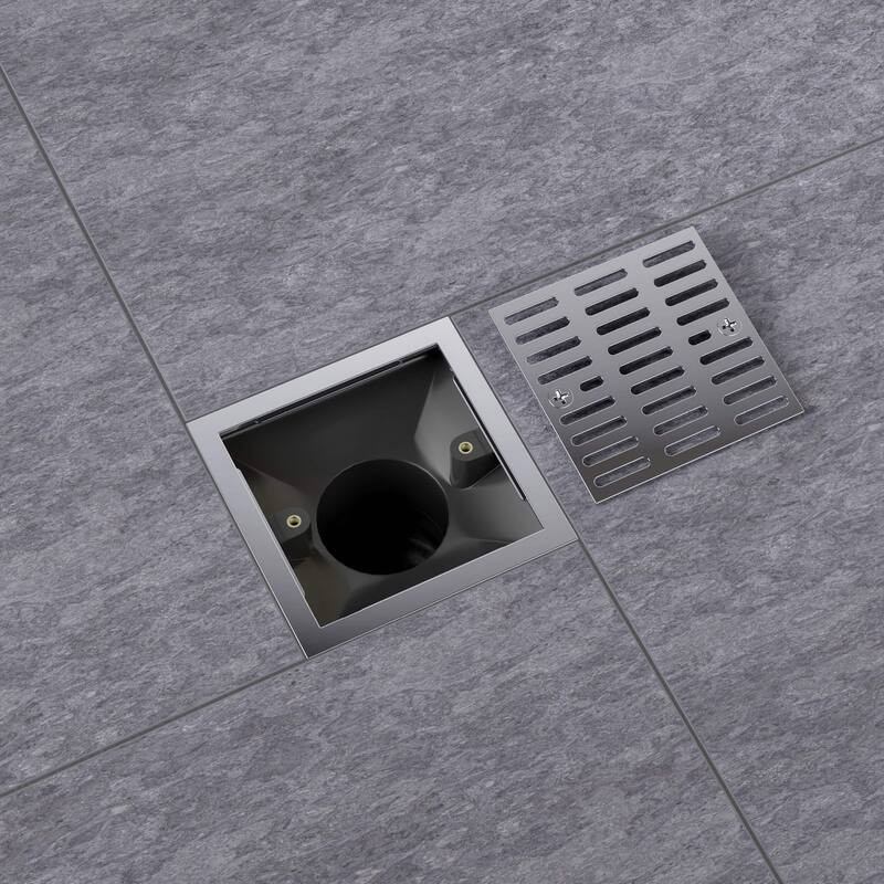 4.5 Inch Tile-in Floor Drain With Deck Flange