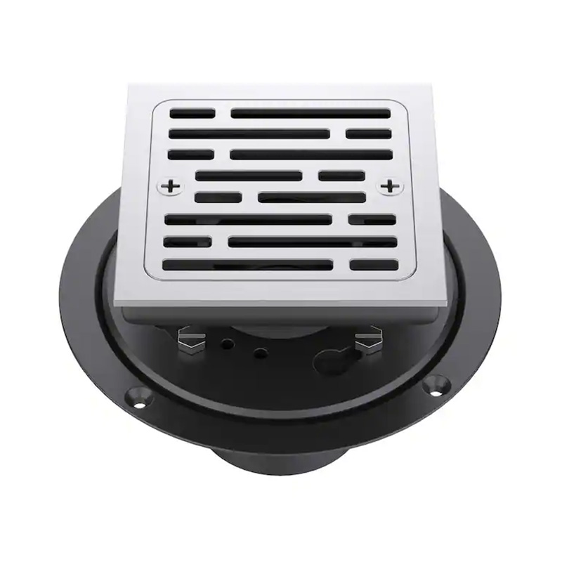 Stainless Steel Square Tile Insert Floor Grate