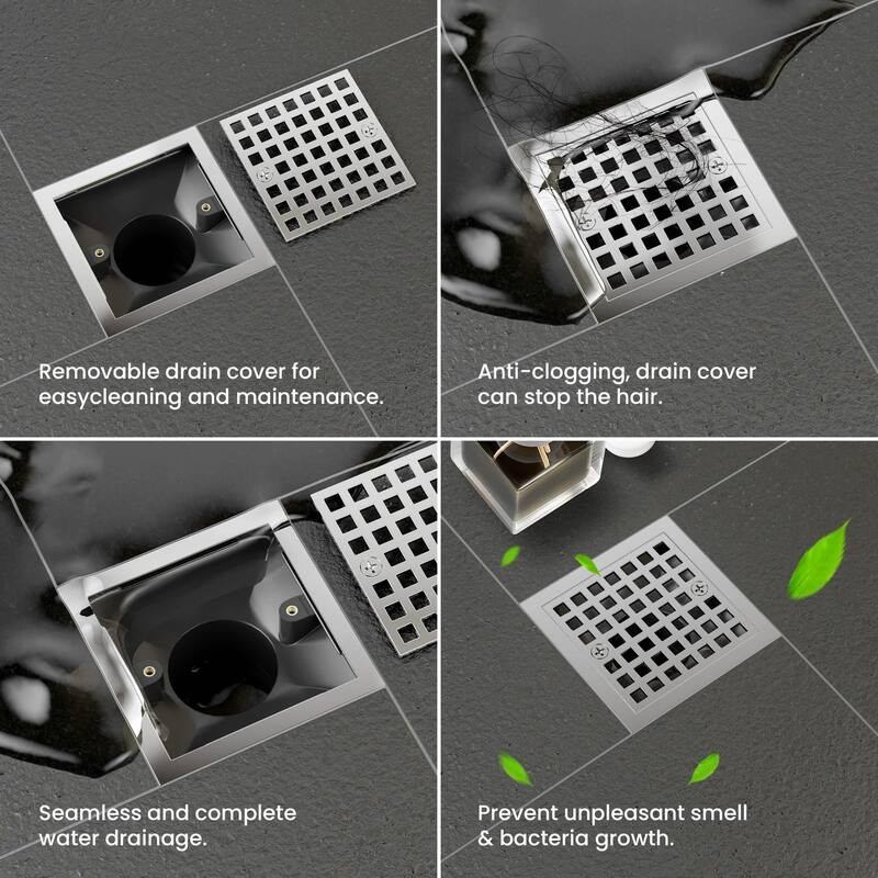 Stable Structure Stainless Steel Custom Floor Drain