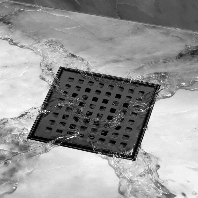6 Inch Square Shower Floor Drain