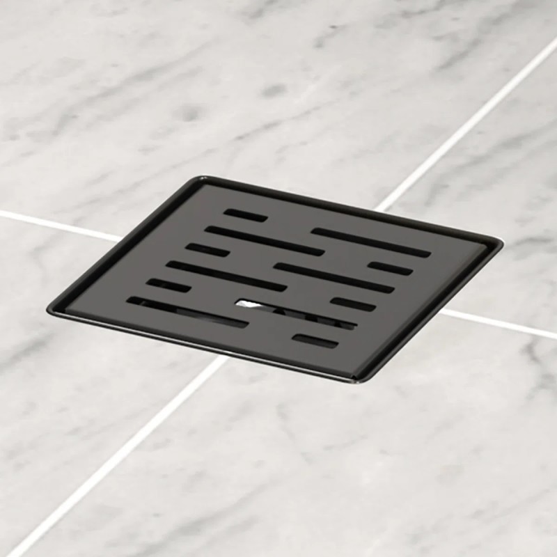 4 inch Square Shower Drain With Tile Insert