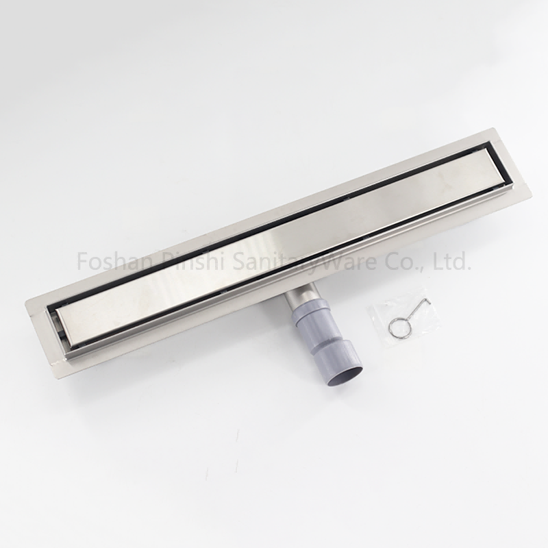 Invisible Side Outlet Stainless Steel Linear Floor Drain