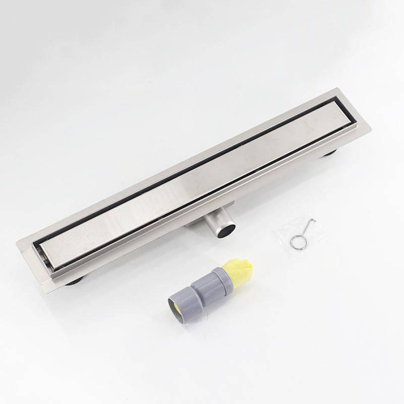 Invisible Side Outlet Stainless Steel Linear Floor Drain