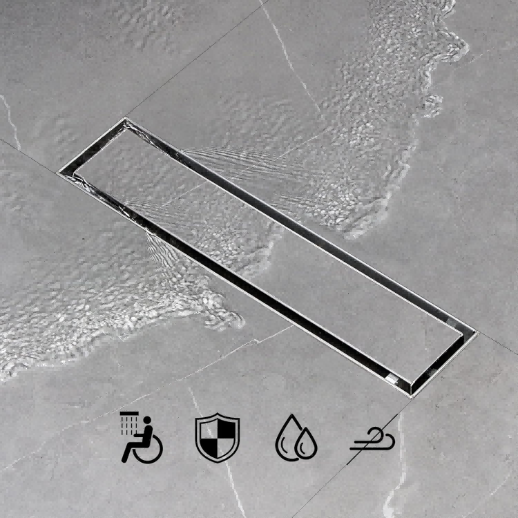 Wholesale Custom Tile Insert Shower Channel Drain