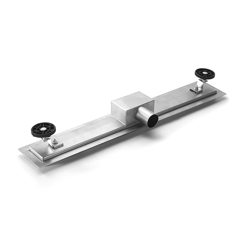 Horizontal Side-Outlet Stainless Steel Linear Shower Drain