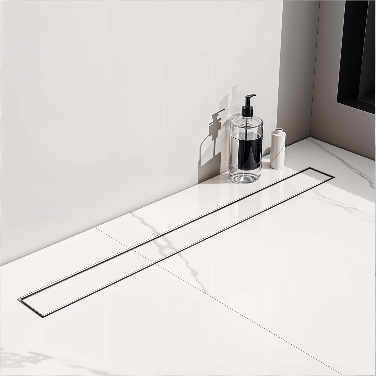 70cm Adjustable-Leveling Bathroom Long Shower Drain System