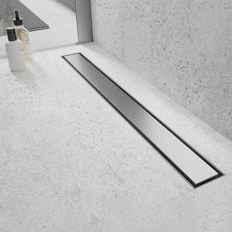 70cm Adjustable-Leveling Bathroom Long Shower Drain System
