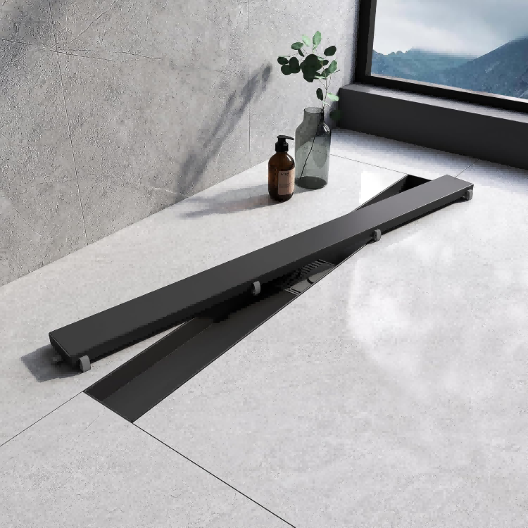 70cm Adjustable-Leveling Bathroom Long Shower Drain System