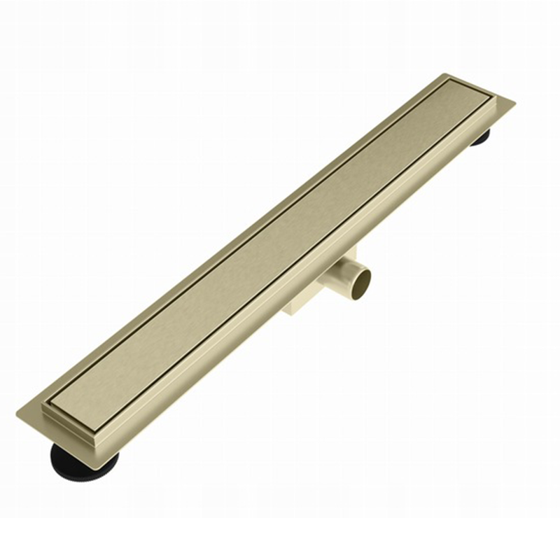 80cm Golden Hidden Shower Drain Wholesale Supplier
