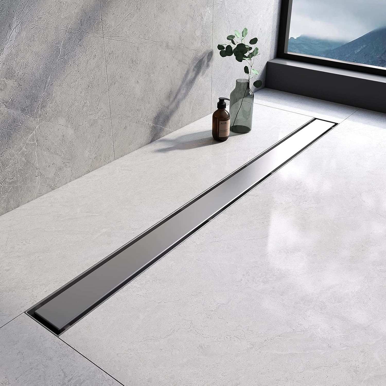 90cm Removable Easy-Clean Modern Shower Drain Commercial Grade