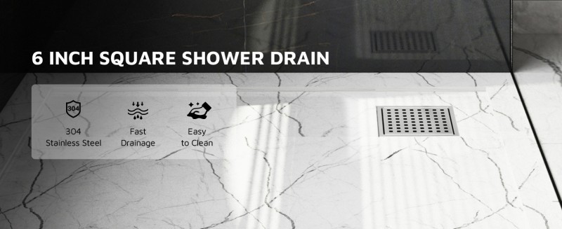 Square Shower Floor Drain